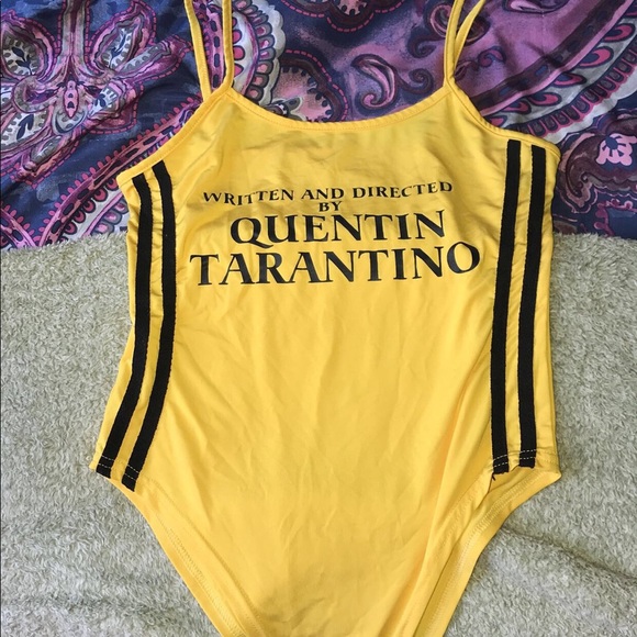 Tops - Yellow Bodysuit